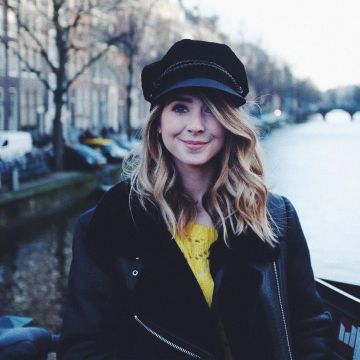 Gorra de sombrero de niño de panadero negro de Zoella (Zoe Sugg)