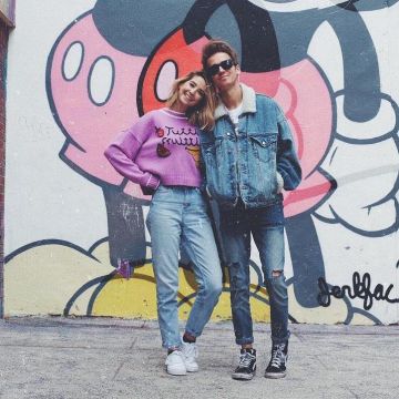 Le pull violet Tutti Fruitti de Zoella (Zoe Sugg)