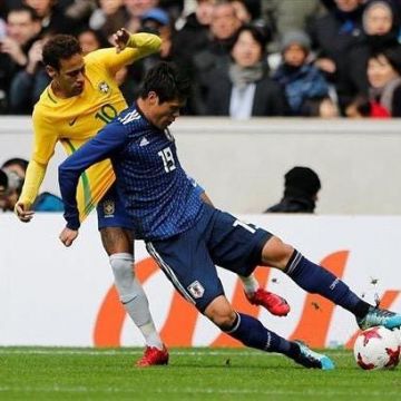 Official shirt Adidas of the Japan Team for the World Cup 2018 worn by Hiroki Sakai on Instagram