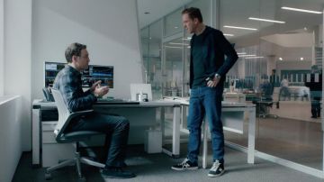 Nuevas zapatillas de equilibrio usadas por Bobby Axelrod aka Axe (Damian Lewis) como se ve en Billions S03E07