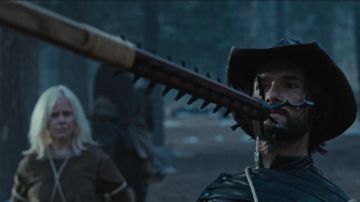 Musashi's (Hiroyuki Sanada) Sodegarami (Japanese weapon) as seen in Westworld 2x05