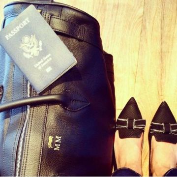 Gala de Meghan Markle Barnizadas Bailarinas por Jimmy Choo en Instagram