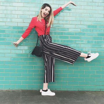 Le sac à bandoulière noir Gucci de Zoella (Zoe Sugg)