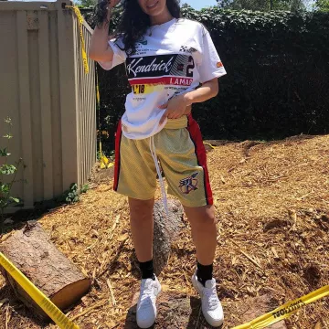 Nike Air Force 1 '07 sneakers en Blanc porté par Orange Calderon sur Instagram