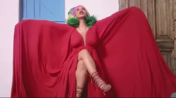 Monika Chiang Ruby Sandales portées par le Cardi B j'Aime une vidéo feat Bad Bunny et J Balvin