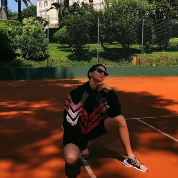 Adidas Women's Arkyn Runner Sneakers worn by Kendall Jenner on her Instagram