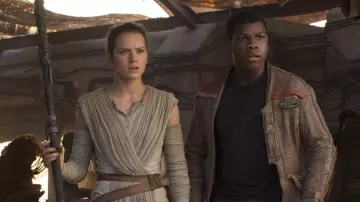 Leather jacket worn by Finn aka FN-2187 (John Boyega) as seen in Star Wars: Episode VII – The Force Awakens
