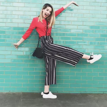 Les baskets blanches lapin de Zoella (Zoe Sugg) sur instagram