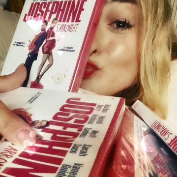 The dvd Josephine rounds presented by Marilou Berry on his account instagram