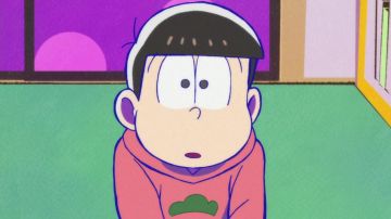Le pull rose de Osomatsu dans Osomatsu-San S01E06