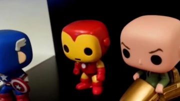 La figura de Funko Pop Iron Man en el video de YouTube Point Culture: Fan Theories in the Cinema (Parte 2) por LinksTheSun