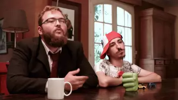 The cup Hulk in the YouTube video The New Adventures of Aladdin - 50/50 (critical) LinksTheSun