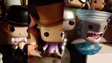 La figura funko pop sharknado en el video de YouTube Le Point - marzo de 2018 de LinksTheSun