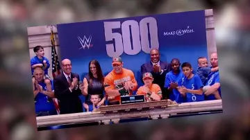 Le t-shirt Never Give Up dans la vidéo YouTube 20 bonnes raisons d'aimer le catch de LinksTheSun