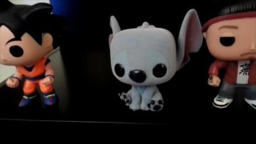 Figurine Funko POP Disney Stitch of LinksTheSun view in his video "Point Culture : theories of fan to the cinema"