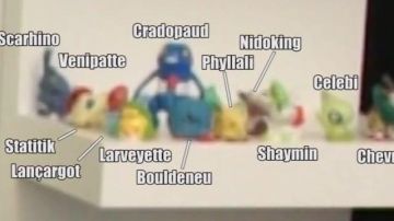 Figura de Pokémon Bouldeneu (Bandai) de Linksthesun vista en su video No pero viste lo que estás escuchando 09 - Blooper