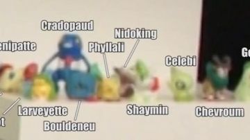 Figura de Pokémon Nidoking (Tomy) vista en No pero viste lo que estás escuchando 09 - Blooper (Linksthesun)