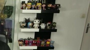 The figurine Funko Pop Sailor Venus (Sailor moon) LinksTheSun seen in his Youtube video I - BigFlo & Oli