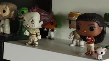 La figurine Funko Pop Vaiana Funko dans la vidéo YouTube Les Vengeurs du Salon ! de LinksTheSun