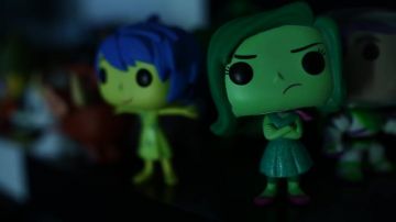 La figurine Funko Pop Vice Versa dans la vidéo YouTube Jul - Wesh alors (critique) de LinksTheSun