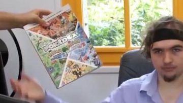 The official guide Pokédex Pokemone Black And White 2 in the YouTube video (NMT Linksthesun) - Bella de Maître Gims (Critique) of LinksTheSun