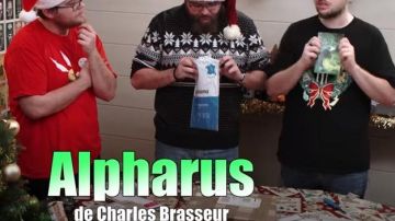 Le livre ALPHARUS de  Charles Brasseur dans la vidéo youtube On ouvre vos cadeaux ! de  LinksTheSun