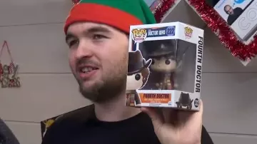 The figurine funky pop Doctor Who in the youtube video You open your gifts ! of LinksTheSun