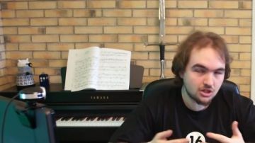 La partition de La lettre à Elise de Beethoven dans la vidéo YouTube Linksthesun - Dernière danse - Indila