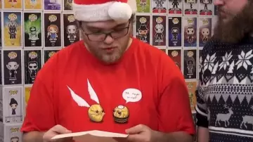 The figurine funky pop of Nosferatu in the youtube video You open your gifts ! of LinksTheSun