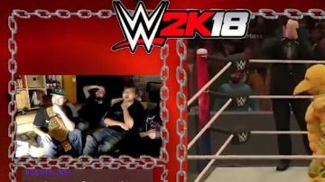 El Campeonato Mundial Peso Pesado de la WWE de Linksthesun en el video de youtube "Los 20 mejores clips de Twitch de este año"
