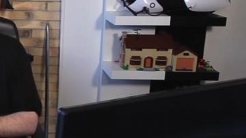 La casa de Los Simpson (Lego) vista en No pero viste lo que escuchas 13 - Blooper (Linksthesun)