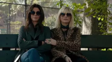 Le manteau motif léopard de Cate Blanchett (Lou) dans Ocean's 8