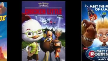 DVD Chicken little seen in Culture Point : the villains in Disney Linksthesun