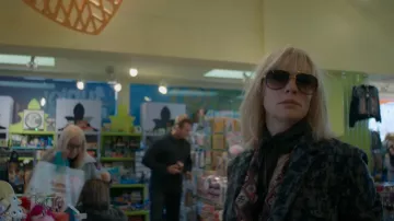 Gafas de sol Dita usadas por Lou (Cate Blanchett) como se ve en Ocean's Eight
