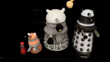 Plush Dalek Orange 10cm