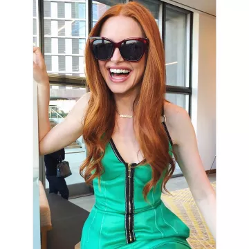 La combinaison verte Emilio Pucci de Madeleine Petsch sur son compte Instagram