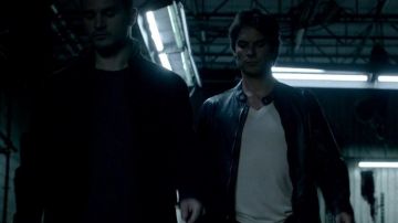 Le blouson Vince de Damon Salvatore (Ian Somerhalder) dans The Vampire Diaries