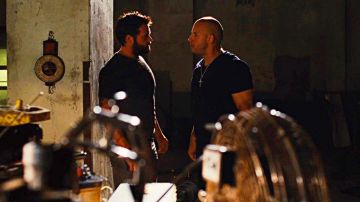 The collar of Dominic Toretto in Fast and Furious 7
