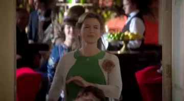 Cardigan beige de Bridget Jones (Renée Zellweger) dans Bridget Jones 3