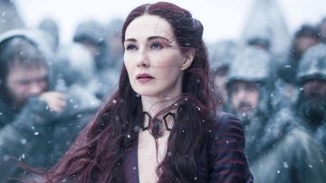 Le collier de Mélisandre (Carice van Houten) dans Juego de Tronos