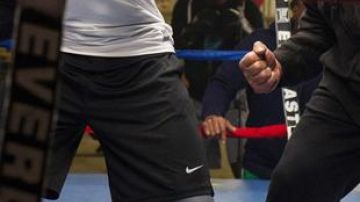 The shorts Nike black of Michael B. Jordan in Creed