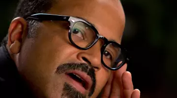 Les Lunettes de vue rondes Moscot de Beetee Latier (Jeffrey Wright) dans Hunger Games : L'embrasement