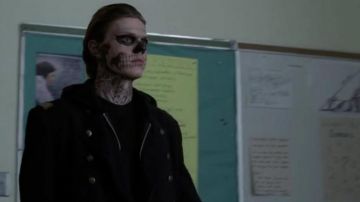 The military cloak of Tate Langdon (Evan Peters) in American Horror Story