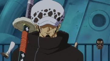 The costume Trafalgar Law (Post workout 2 years) in One Piece