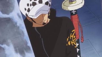 The tunic of Trafalgar Law (Post workout 2 years) in One Piece