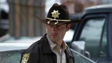El sombrero del sheriff de Rick Grimes en The Walking Dead