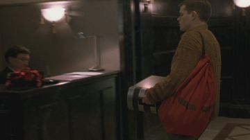 The bag bank of Jason Bourne (Matt Damon) in The Memory in the Skin