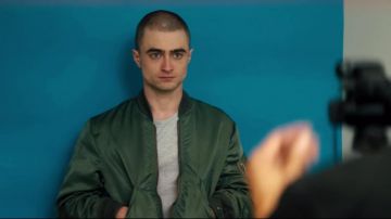 The bomber of Daniel Radcliffe in Imperium