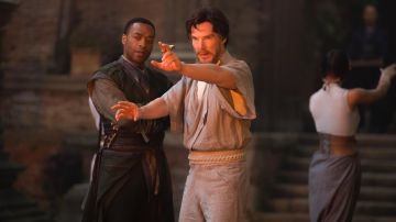 Les "sling ring" du Dr. Stephen Strange (Benedict Cumberbatch) dans Doctor Strange