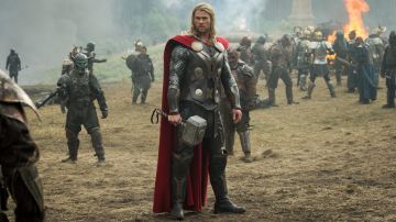 The costume (children's version) of Chris Hemsworth in Thor